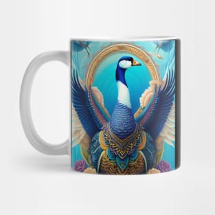 Floral Goose Mug